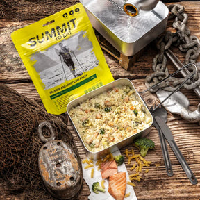 Summit To Eat Salmon and Broccoli Pasta Pouch