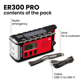 Midland ER300 Pro Emergency Radio