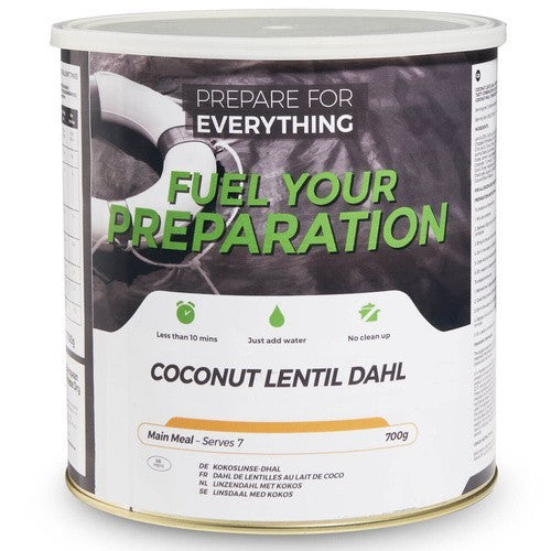 Vegan Coconut Lentil Dahl Freeze Dried Tin