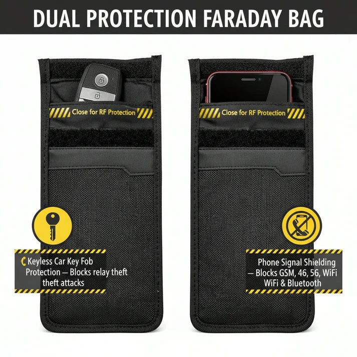 Faraday Privacy Smartphone Pouch