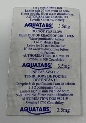 Water Purification Tablets (50 Tablets)