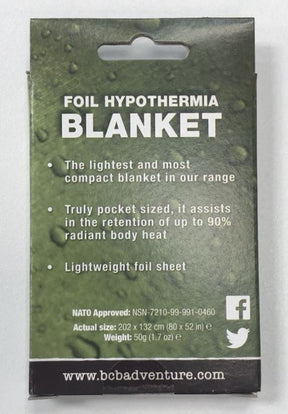 Foil Hypothermia Space Blanket