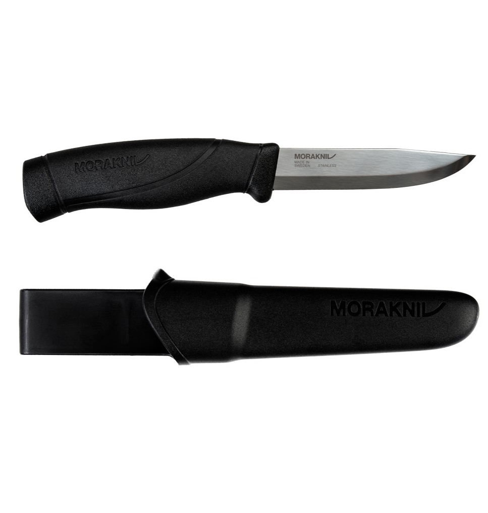 Mora Companion Heavy Duty Black Stainless Knife