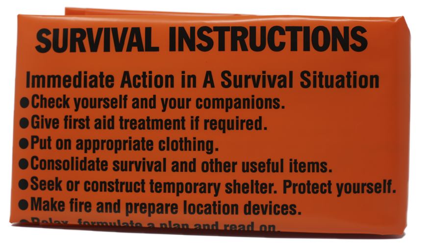 Printed Survival Bag