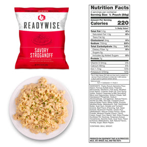 ReadyWise Freeze Dried Entree Buckets - 60 Servings, 25 Year Shelf Life