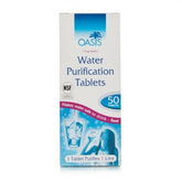 Oasis Water Purification Tablets - 50 Tablets Per Pack
